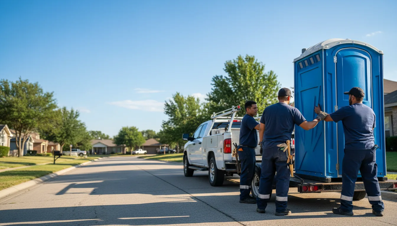 Portable Toilet Rental in Tolar, TX near me